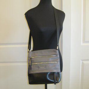 Lodis Nylon & Leather Convertible Crossbody Bag